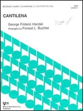 CANTILENA CORNET SOLO/ TRUMPET /BARITONE TC cover